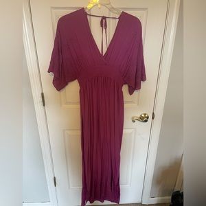 Size large Purple Maxi Dress